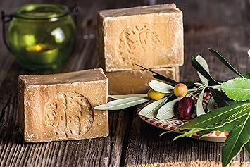 Pure Now Aleppo Soap 3 x ca 200g 85 Olive oil 15 Laurel oil PH Neutral Detox Handmade - Image 4