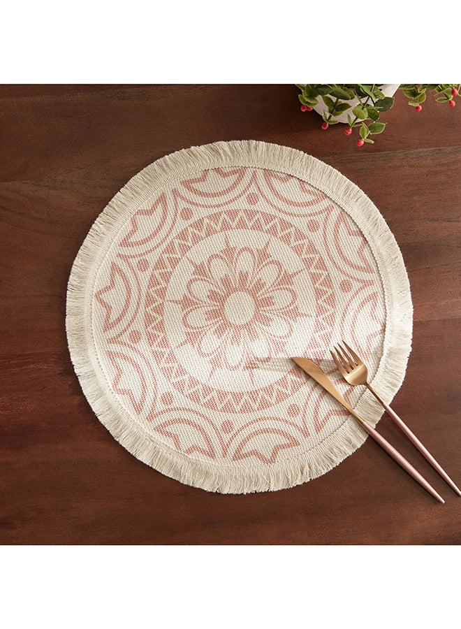 Home Box Garga Printed Polyester and Cotton Placemat 38 x 38 cm  - Image 1