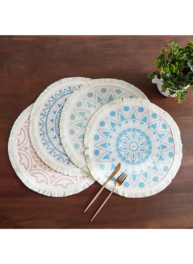 Home Box Garga Printed Polyester and Cotton Placemat 38 x 38 cm  - Image 4