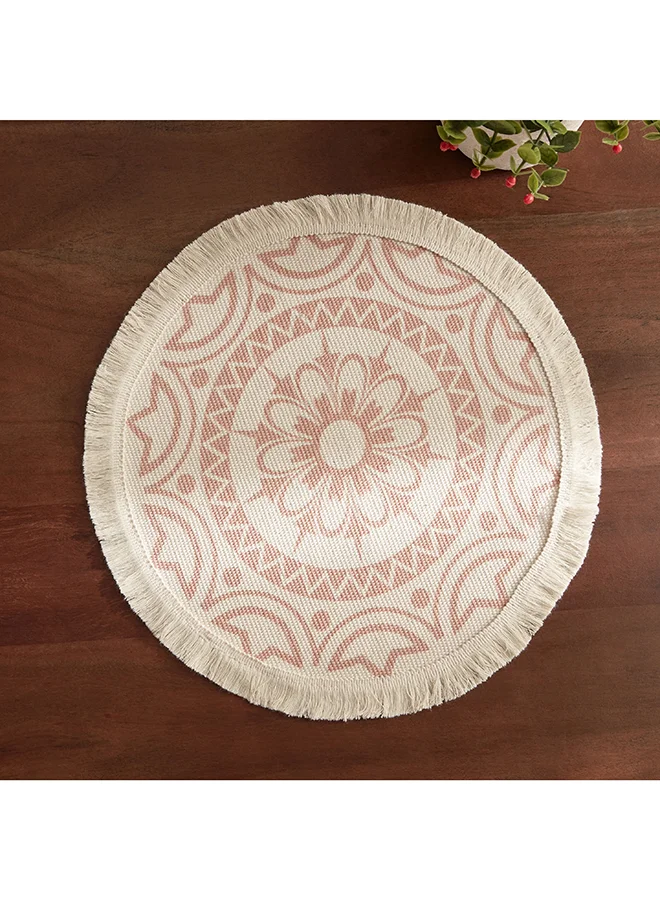 Home Box Garga Printed Polyester and Cotton Placemat 38 x 38 cm