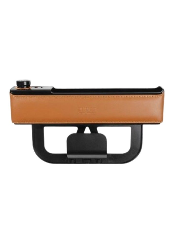 زد هيوز Zhuse وحدة التحكم في السيارة بجيب منظم حشو فجوة مقعد السيارة وإكسسوارات السيارات صندوق تخزين مقعد السيارة - Image 1