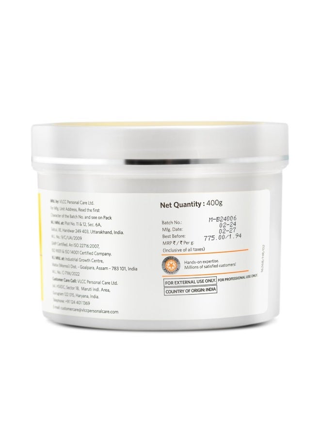 VLCC Specifix PROFESSIONAL Skin Brightening De-Tan Face Pack - 400g | With Glycolic Acid, Niacinamide, and Kojic Dipalmitate | Easy Tan Removal, Anti Pigmentation | For Dark Spots, and Dull Skin. - Image 2