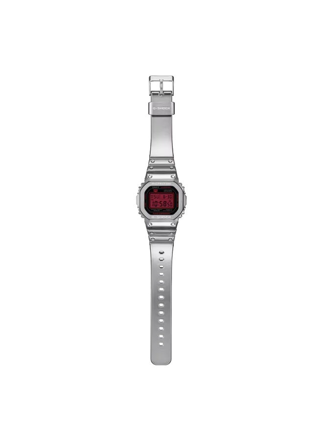 G-SHOCK Digital Men’s Watch GM-5600YRA-8A, 49.6 mm Grey IP Stainless Steel Bezel, Shock-Resistant, 200 m WR - Image 2