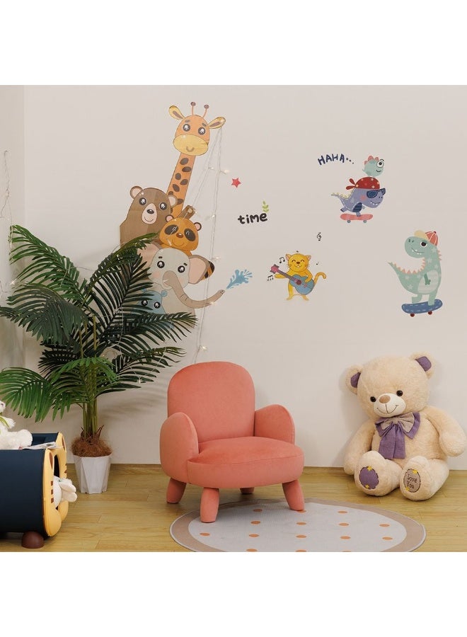 DANUBE HOME Charming Minnie Velvet Armchair, Soft Upholstered Kids Chair, Stylish Toddler Armchair For Playroom & Bedroom, Comfortable & Durable Kids Furniture – Pink - Image 1