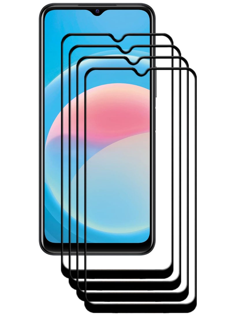 ACLIX 4 Pieces Antistatic ESD Dustproof Premium Quality High Definition Tempered Glass Screen Protector Designed For vivo Y33s - Image 1