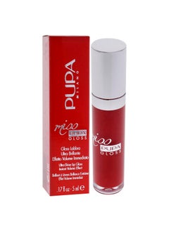 PUPA Pupa Milano Miss Milano Lip Gloss - Shiny, Smooth, Plump - Soft, Innovative Gel Texture - Glides Smoothly On Lips - For A Moisturizing And Volume Enhancing Effect - 205 Touch Of Red - 0.17 OZ  - Image 3