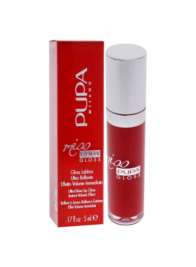 Pupa Milano Miss Milano Lip Gloss - Shiny, Smooth, Plump - Soft, Innovative Gel Texture - Glides Smoothly On Lips - For A Moisturizing And Volume Enhancing Effect - 205 Touch Of Red - 0.17 OZ - Image 3