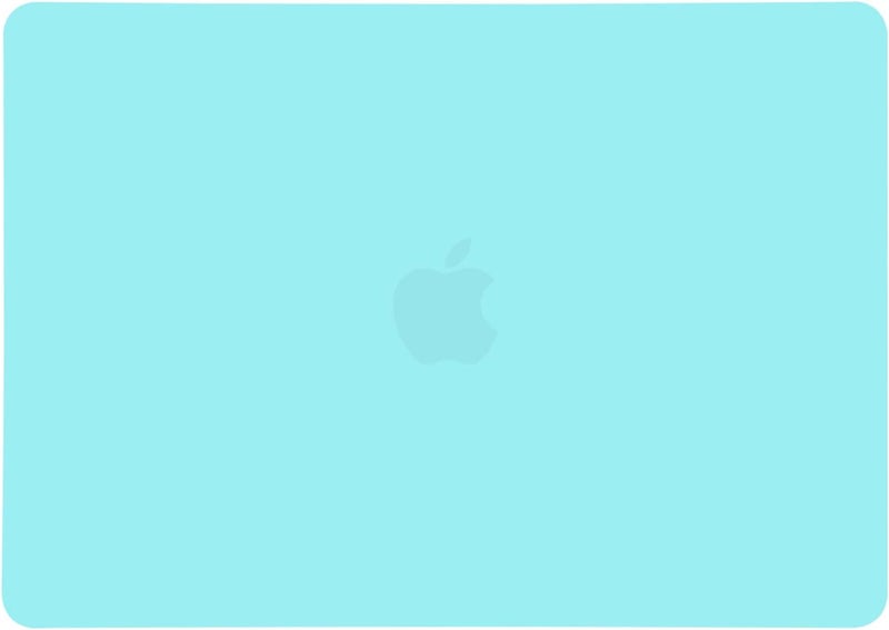 سيفن لاين متوافق مع حافظة MacBook Air M3 2023 2024 مقاس 15 بوصة غطاء صلب للكمبيوتر المحمول لـ Mac Air 15.3 بوصة شريحة M2 M3 موديل A2941/A3114 وغطاء لوحة مفاتيح (تخطيط EU)، أزرق فيروزي - Image 5