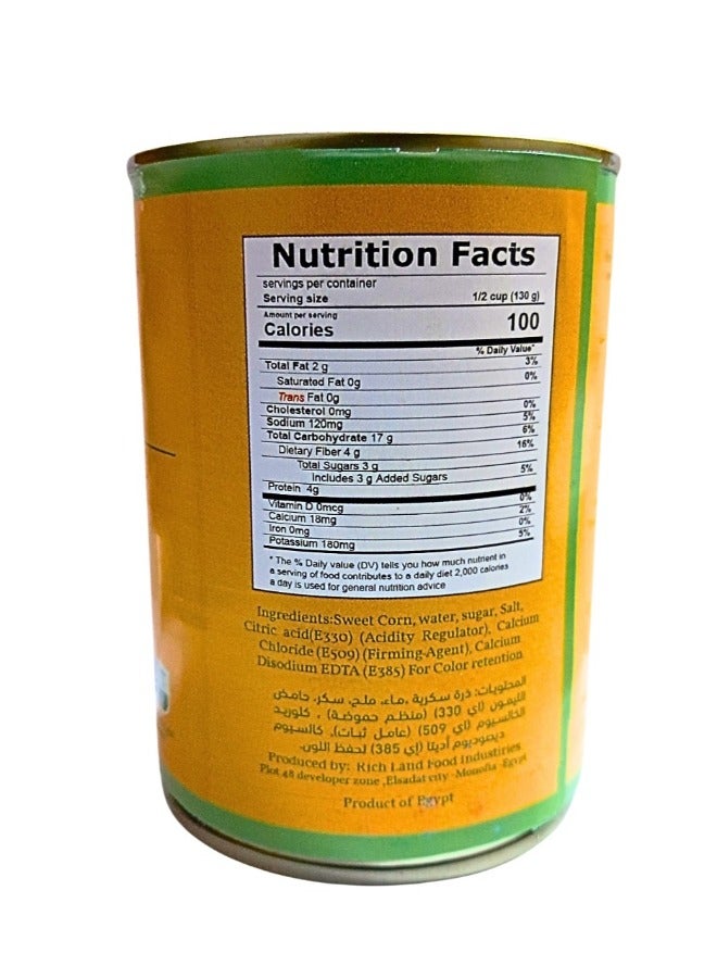 HAFSA Hafsa Sweet Corn - 400gm - Image 2