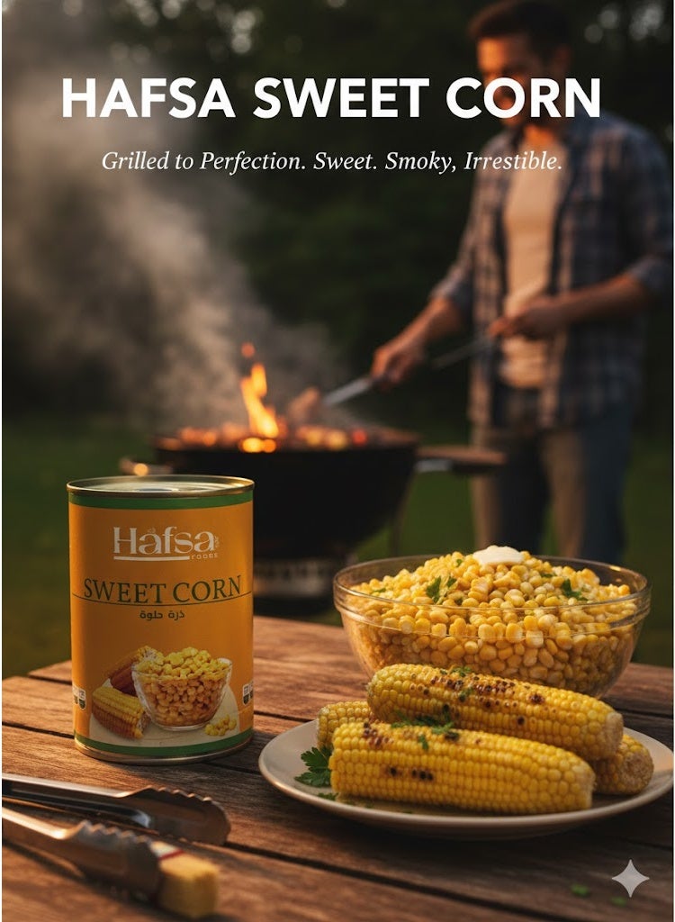 Hafsa Sweet Corn - 400gm - Image 3