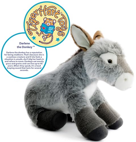 TigerHart Darlene The Donkey 15 Inch Stuffed Animal Plush - Image 5