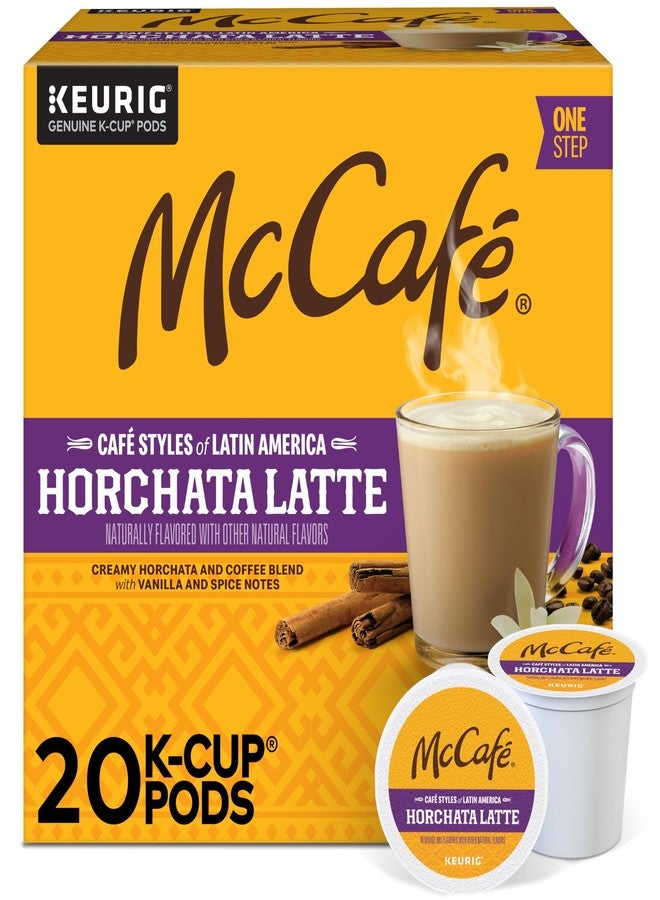 McCafe Cafe Styles of Latin America Horchata Latte, Keurig Single Serve K-Cup Coffee Pods, 20 Count (Pack of 1) - Image 1