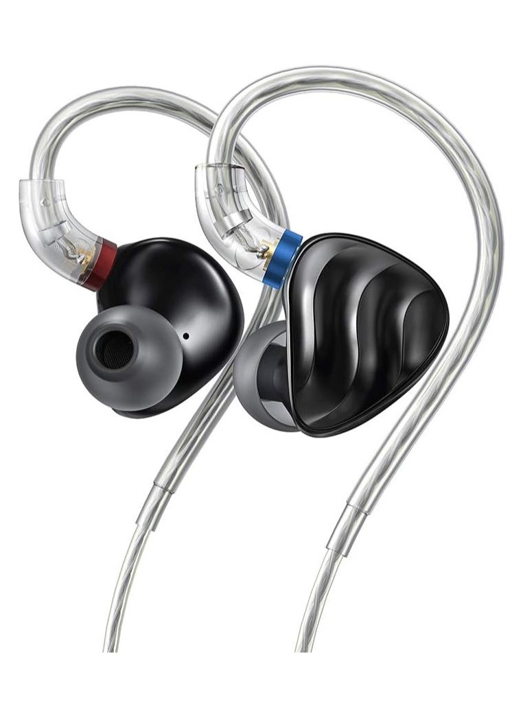 FiiO FiiO FH3 Headphones Wired Earbuds High Resolution Bass Sound in-Ear HiFi Earphones MMCX 1DD+2BA IEMs Lossless for Smartphones/PC/Laptop/Tablet  - Image 1