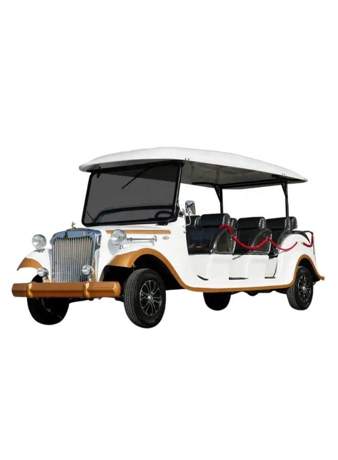 Megawheels Electric Golf Cart Classic Vintage Crusader Luxury 8 seater - Image 1