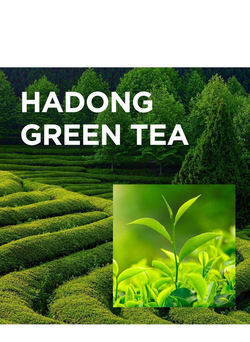 Green Tea Real Fresh Foam Cleanser, Green Tea 150g - Soothing & Hydrating Gentle Cleansing Foam with Real Green Tea, Clean Beauty - Korean Skin Care - Image 4