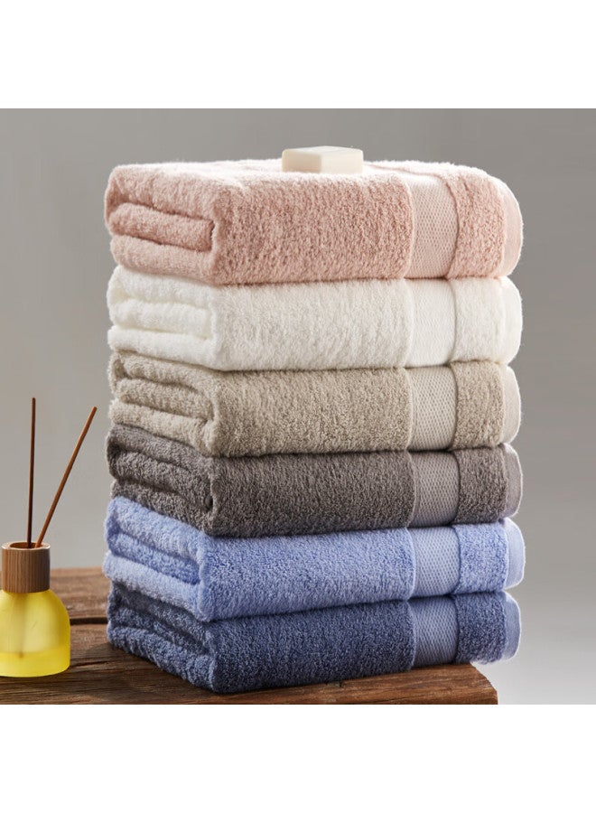 Grace Towel And Home Textile, Pure Cotton Face Towel, Comfortable Soft Face Cloth, Face Cleansing Towel, Pack Of Six - Image 1