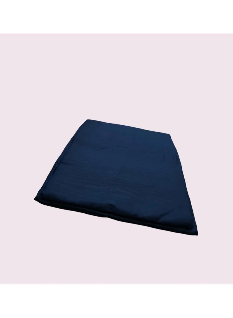 شرشف صلاة قطعة واحدة بدون تفصيل حجم كبير3×2 ، يتم وضعه على الرأس ولفه عند أداء الصلاة .