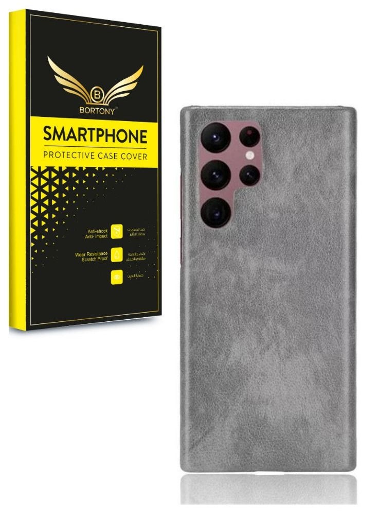 BORTONY - Samsung Galaxy S22 Ultra Leather Case Cover - Image 1