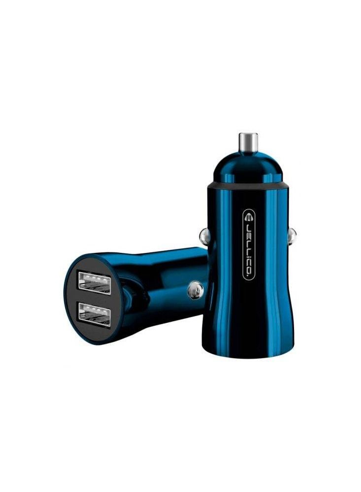 Jellico Car charger 3 in 1 charging type with dual USB port  JC-33 Jellico - Image 1