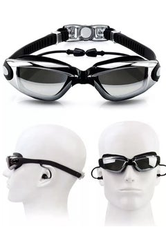Swim Life Swimming Goggles With Swim Cap , Earplugs and Storage Box Nose Clip  - Image 3