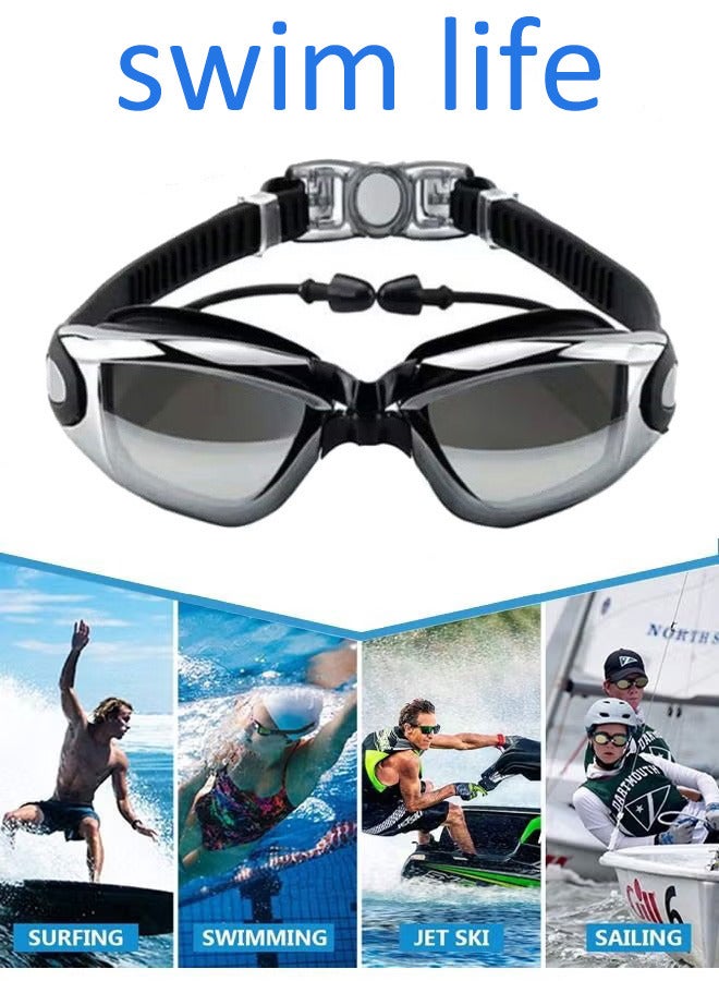 Swim Life Swim goggles and swim cap, nose clip and earplugs  - Image 2