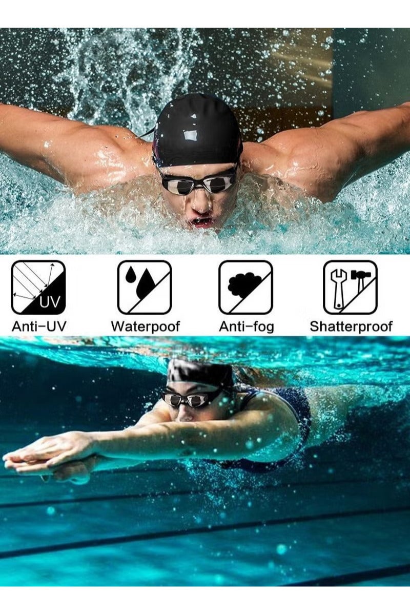 Swim Life Swim goggles and swim cap, nose clip and earplugs  - Image 5