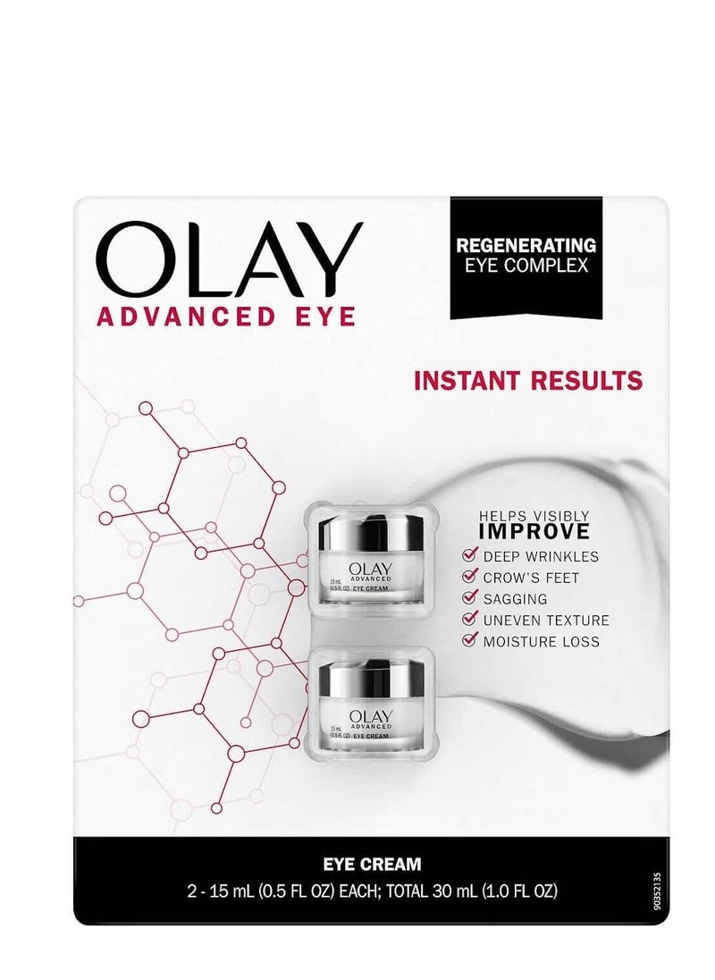 Olay - Olay Advanced Eye Cream, 0.5 oz (Pack of 2) (1.0oz) - Image 1