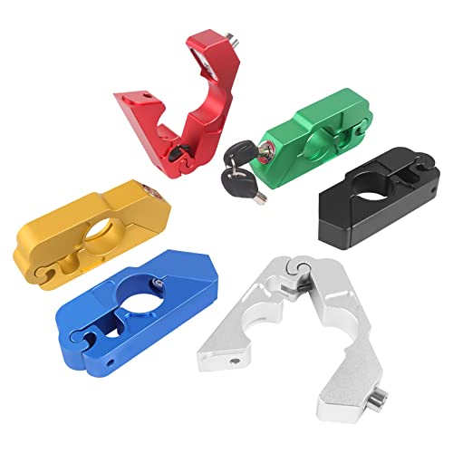 BAIONE Motorcycle Grip Lock Handlebar Throttle Security Lock Anti-Theft Scooters fit for ATV Motorcycles Dirt Street Bike (Red) - Image 4