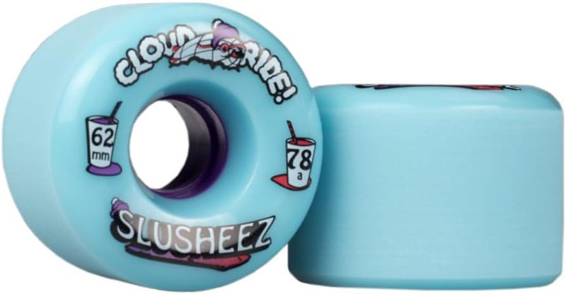Cloud Ride ! Premium Urethane Wheels for Street Cruising, Skateboarding, Longboarding, Carving, Downhill, Freeriding, Freestyle, Filmer Wheel - Image 1