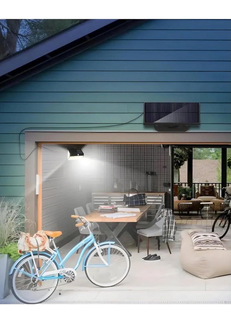 Next Life Solar Light Outdoor,426 LED Solar Motion Sensor Flood Light with Remote, Dusk to Dawn Led Solar Security Wall Light with 16.5Feet Cable IP65 Waterproof for Outside, Garage - Image 4