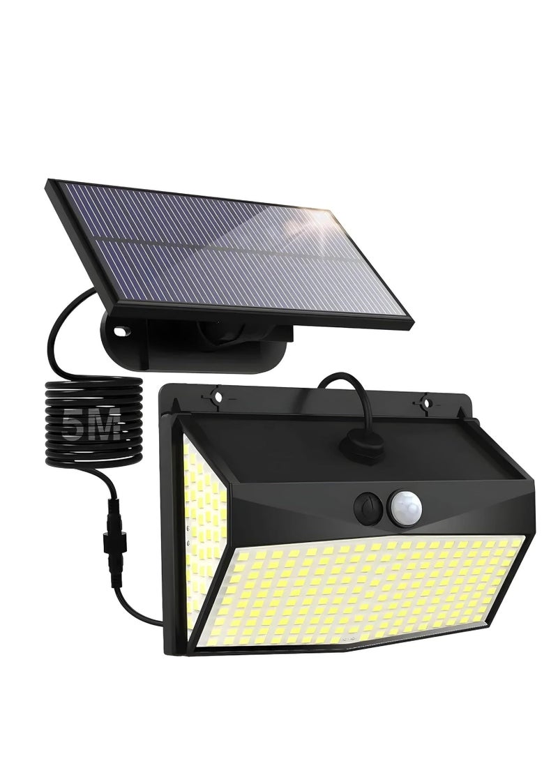 Next Life Solar Light Outdoor,426 LED Solar Motion Sensor Flood Light with Remote, Dusk to Dawn Led Solar Security Wall Light with 16.5Feet Cable IP65 Waterproof for Outside, Garage - Image 1