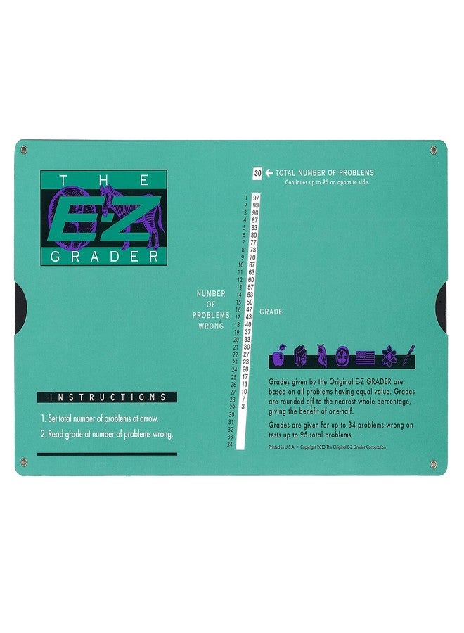 جهاز EZ Grader الأصلي EZ-5703-3، مستطيل الشكل، يُتيح لك تسجيل ما يصل إلى 95 سؤالاً، 3 عبوات - Image 2