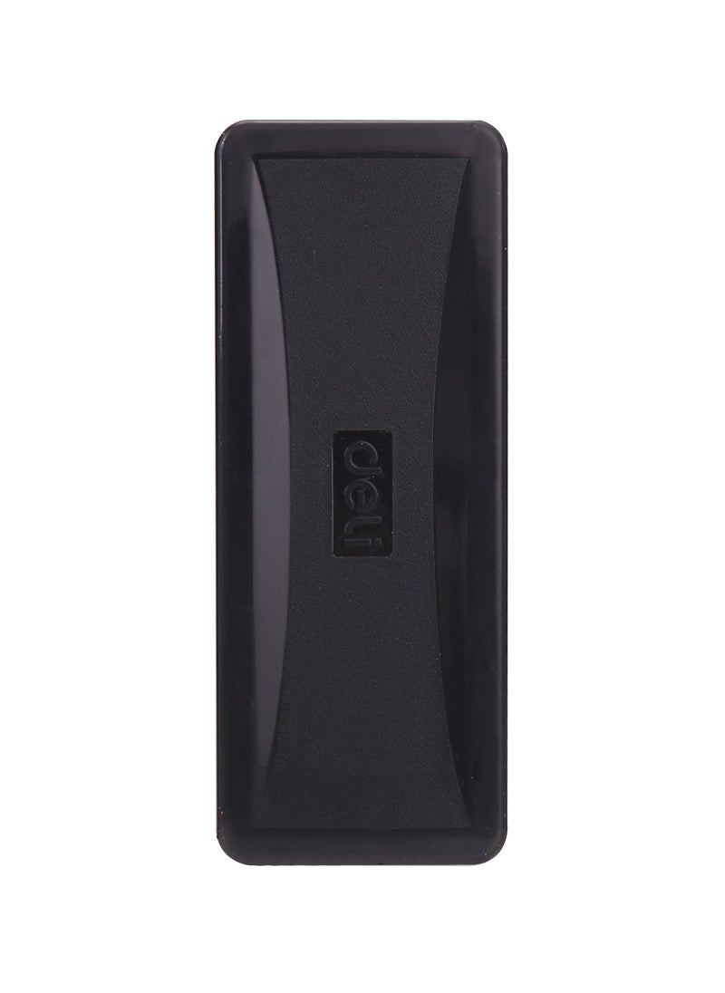 Deli Deli E7834 Magnetic Whiteboard Eraser 125×50mm Black - ideal for office, school, and home use  - Image 4