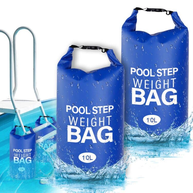 Hstyle H-Style Pool Step Weights, Pool Stair Weights ,Pool Ladder Weights For Above Ground Pools,10Lx2PCS Waterproof Sand Bags - Image 1