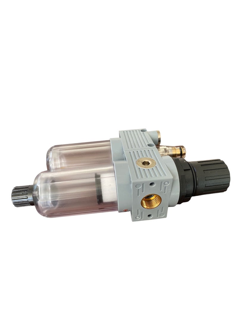 Aignep Mini Filter Regulator + Lubricator Size 1/4 Italy - Image 3
