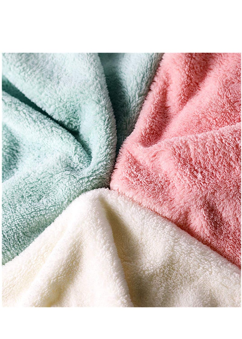 yaocoral 15 Pack 12''x12'' Absorbent Microfiber Baby Washcloths Soft Fleece Wash Clothes Face Towels for Baby,Newborns,Infants,Toddlers,Kids,Baby Face Towel Bath Wipes - Image 3