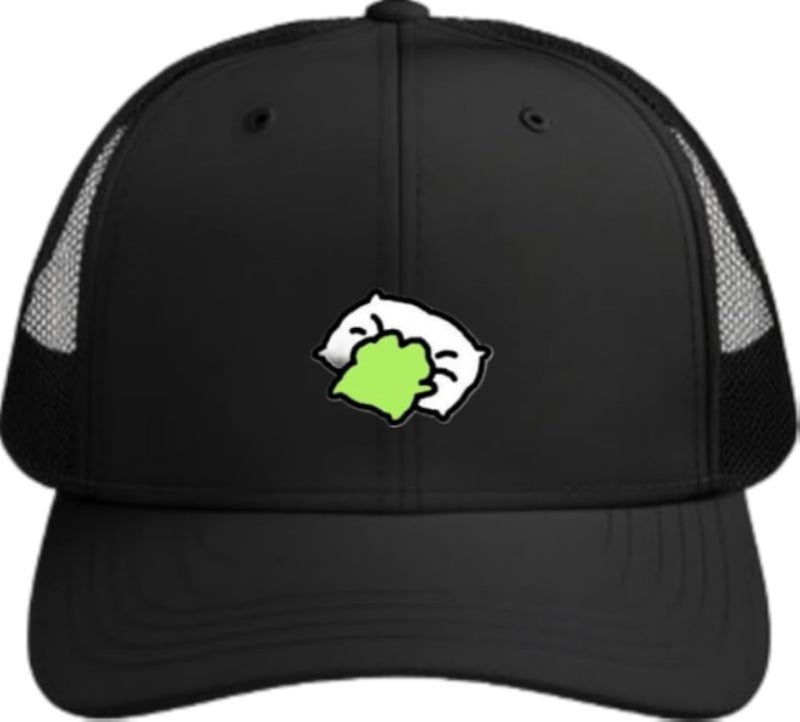 Frog Plain unisex baseball cap Black 16
