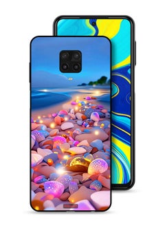 Tolwak Xiaomi Redmi Note 9 Pro Protective Case Cover Stones Art  - Image 1