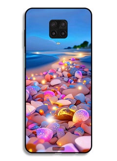 Tolwak Xiaomi Redmi Note 9 Pro Protective Case Cover Stones Art  - Image 2