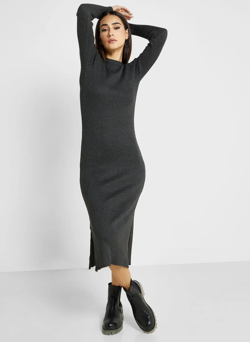 NEW LOOK Side Slit Dress