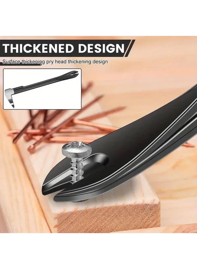 Heavy Duty Nail Puller Crowbar 305mm Manual Nail Remover Tool Non Slip Grip - Image 5