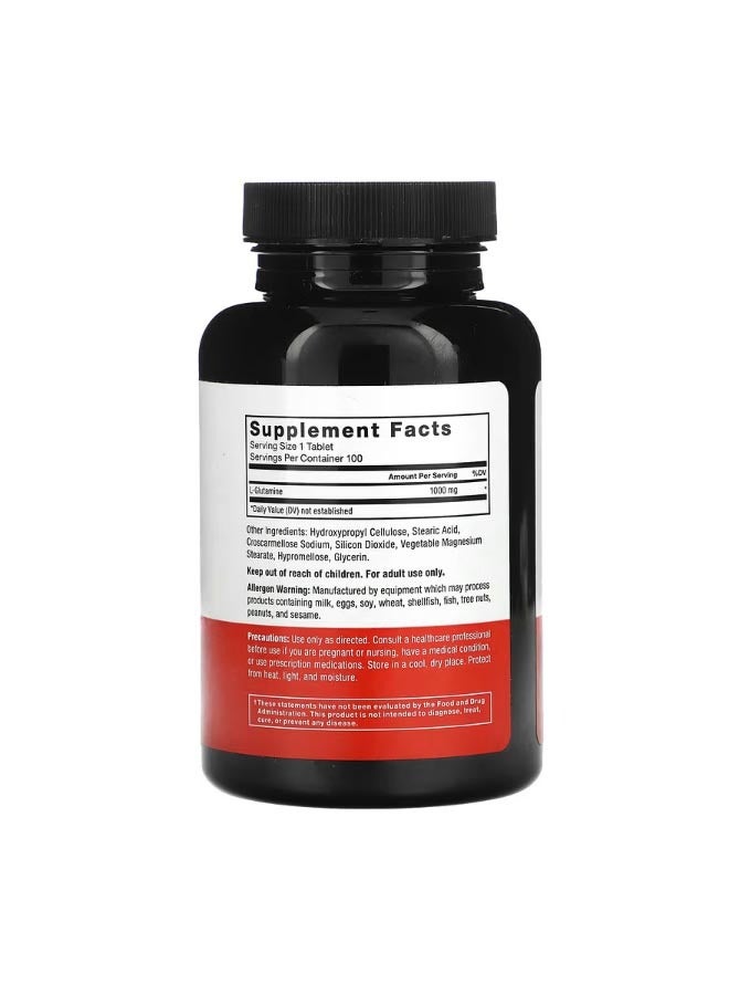 Force Factor L Glutamine Tablets 1000 mg 100 Tablets - Image 2