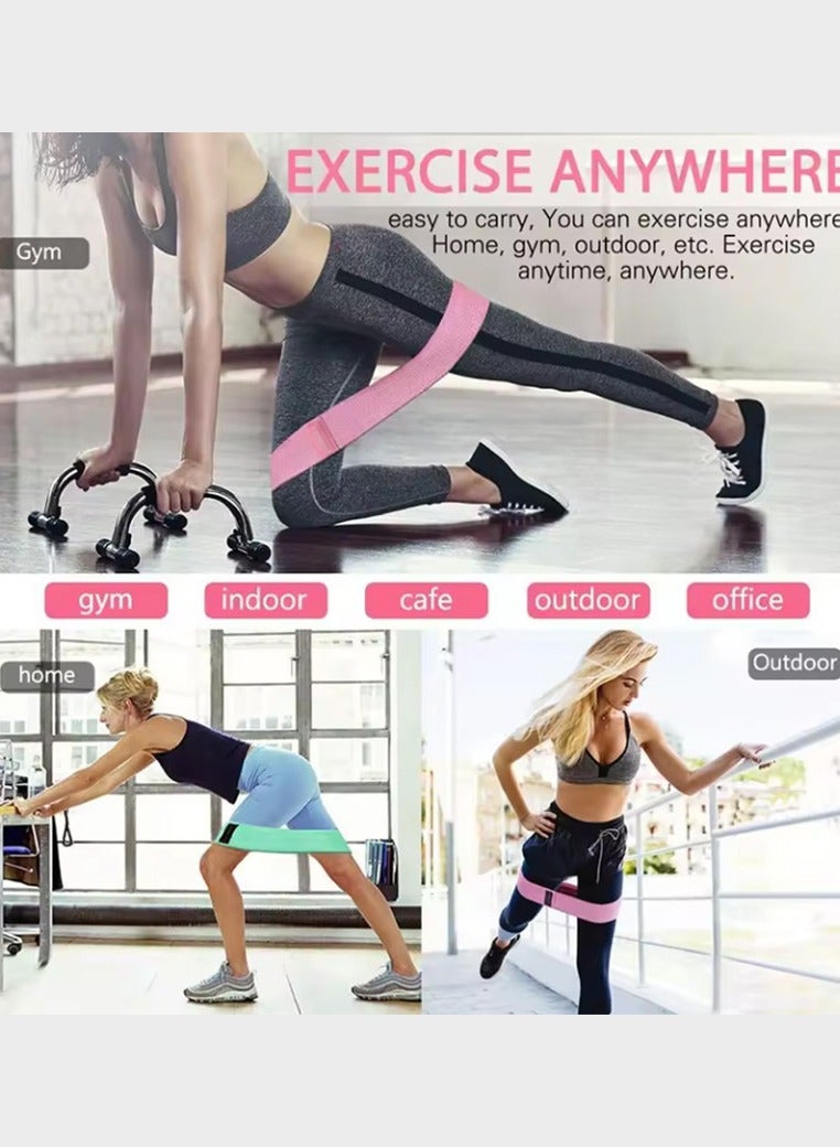 MHD Yoga Resistance Band Fitness Buttocks Ring Buttocks Squat Buttocks Ring Tension Band Sports Supplies - Image 3