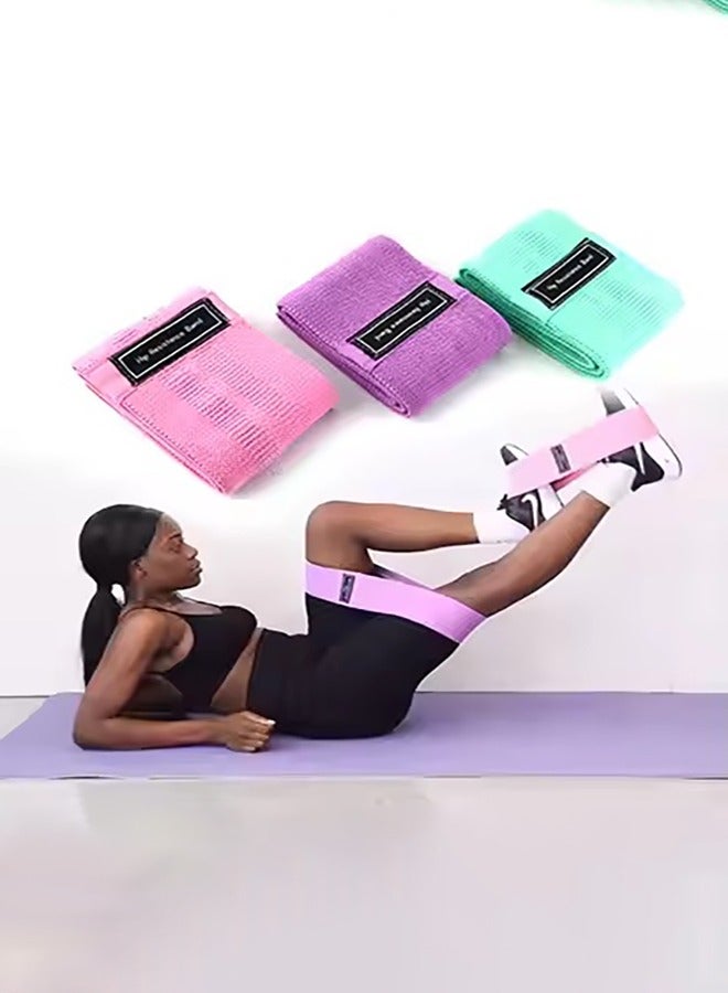 MHD Yoga Resistance Band Fitness Buttocks Ring Buttocks Squat Buttocks Ring Tension Band Sports Supplies - Image 3