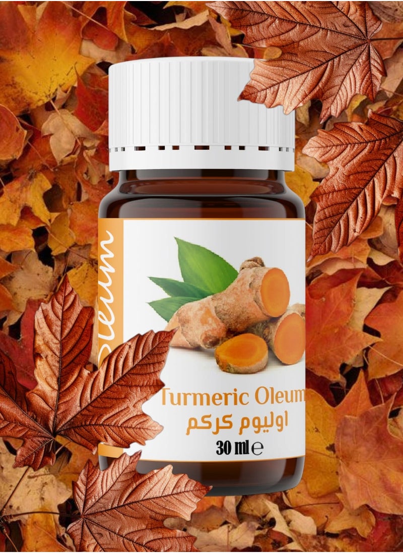 Oleum Cosmetics - Oleum Turmeric Essential Oil 30 ml - for Skin Care - Natural, Pure, Potent, and Anti-inflammatory - Unifies Skin Tone - Image 1