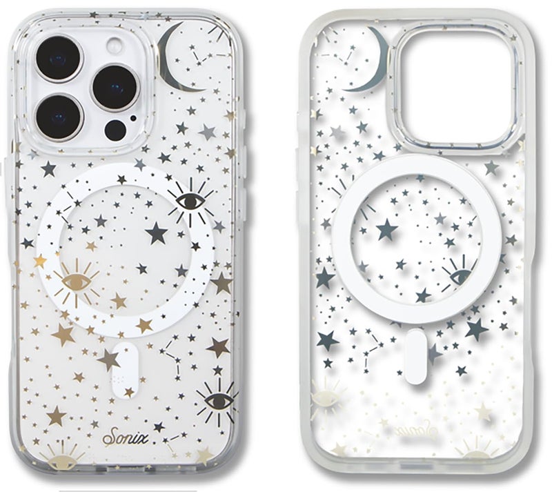 Sonix Case for iPhone 16 Pro Compatible with MagSafe 10ft Drop Tested Cosmic Stars - Image 3