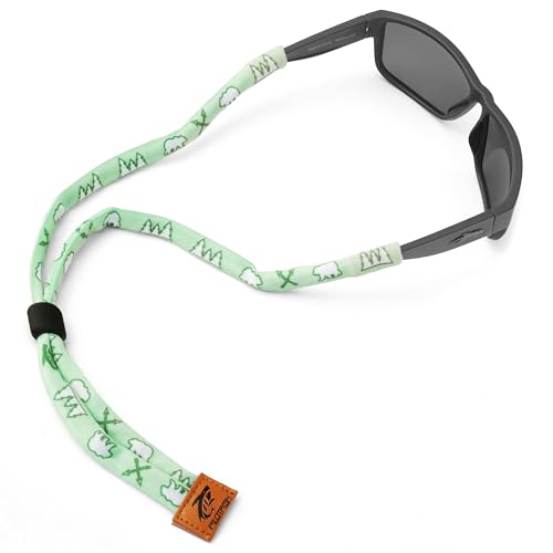 Pilotfish Premium Cotton Eyewear Retainer Sunglass Strap - Multiple Design Options - Soft & Durable Sunglass Holder - Image 1
