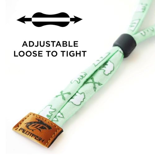 Pilotfish Premium Cotton Eyewear Retainer Sunglass Strap - Multiple Design Options - Soft & Durable Sunglass Holder - Image 3