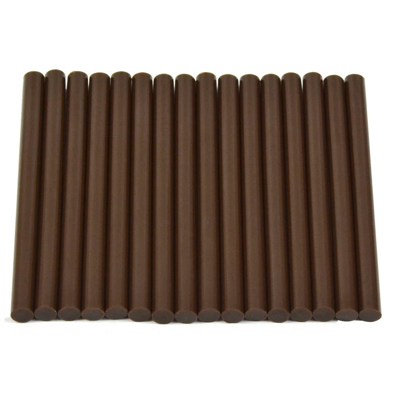 YTBYT 16 Pcs Keratin Gun Bond Glue Sticks Professional Hair Extension Glue Stick Hair Styling Tools Dark Brown