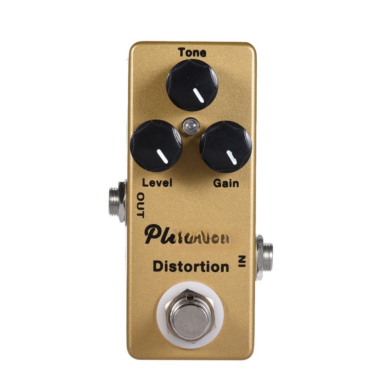 Mosky Distortion Guitar Effects Pedal With 3 Functional Knobs Tone Level Gain True Bypass Mini Effect Pedal - Full Metal Shell Compact Size for Electric Guitar Players - Image 5